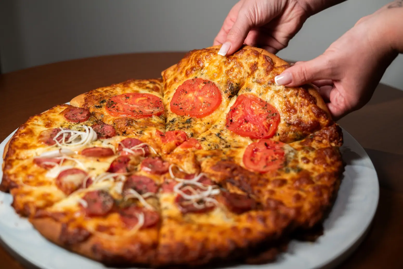 Pizza &agrave; la carte